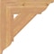 Ekena Millwork Traditional Traditional Smooth Bracket, Western Red Cedar, 5 1/2"W x 22"D x 22"H BKT06X22X22TRA01SWR - alternate 4